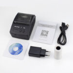 SNRO SNR-MP5801 58mm Bluetooth thermal mobile printer compatible with Android iOS for portable receipt printing on the go