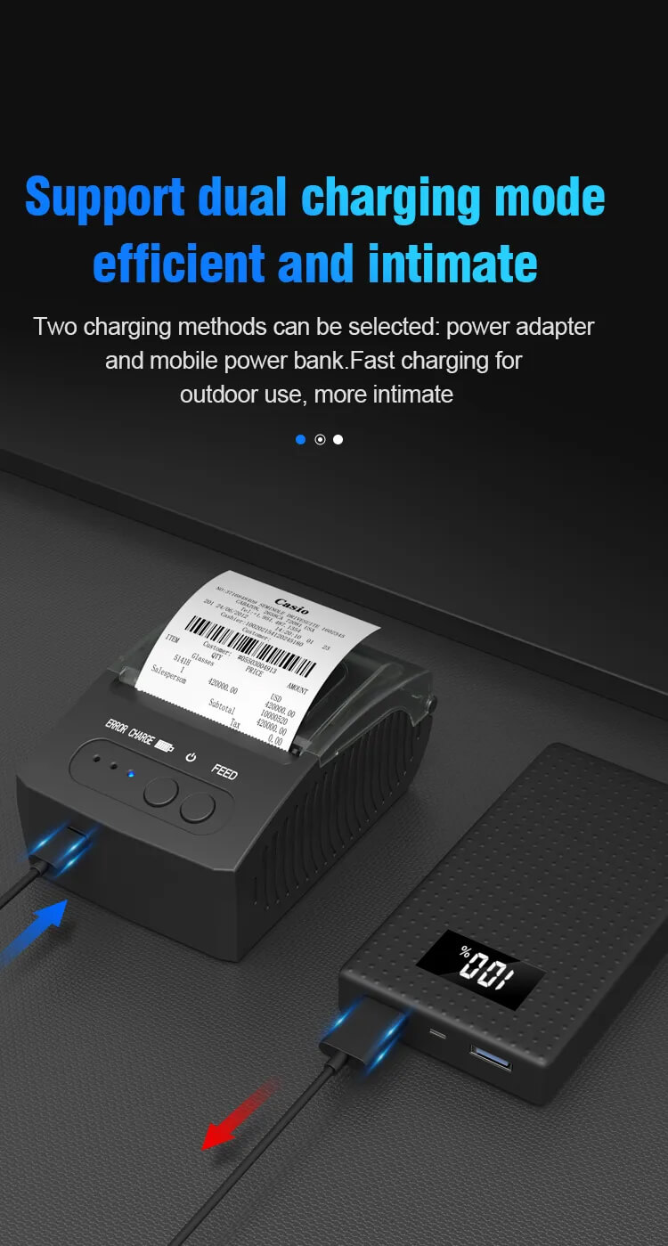 bluetooth printer mini portable