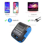 SNRO inkless label printer for shipping and barcode labeling with direct thermal technology for warehouse and retail use