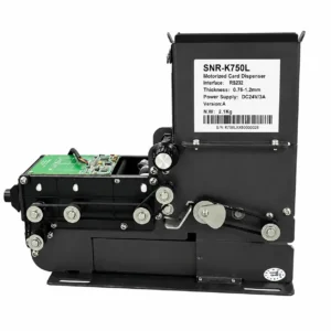 SNR-K750L automatic card dispensing module with motorized card feeding mechanism