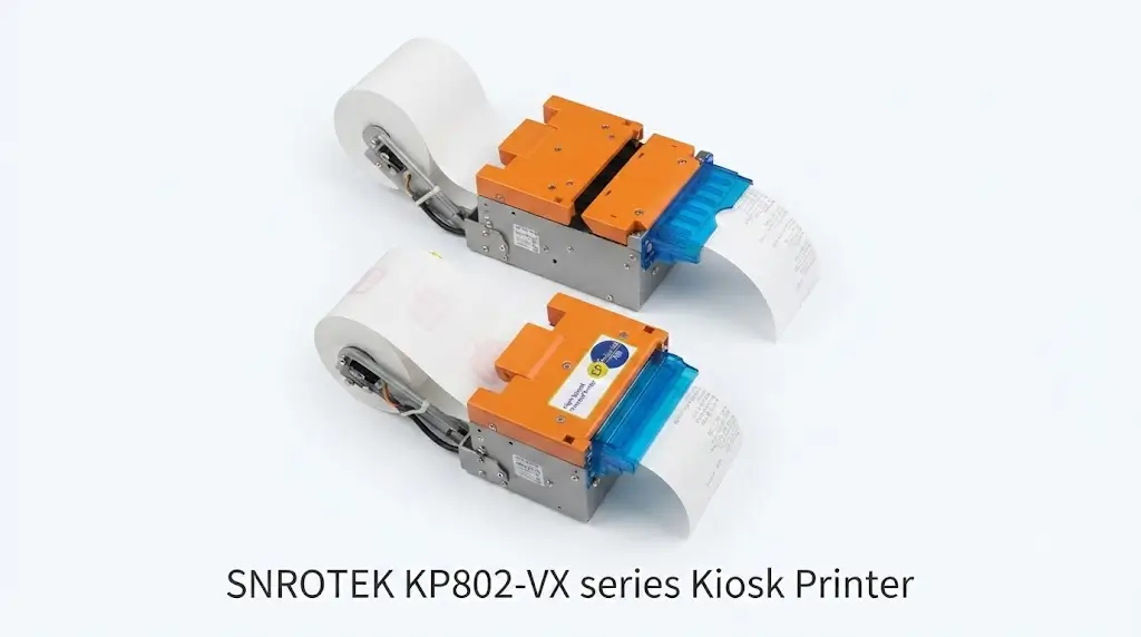 Thermal Receipt Printer with Auto Cutter for Self-Service Kiosks
