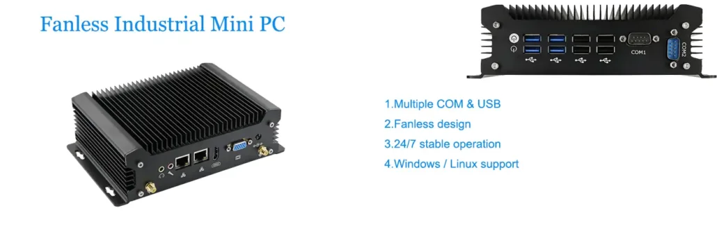 fanless industrial mini pc