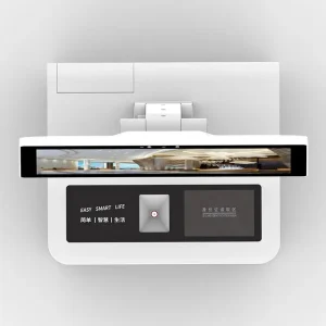 desktop hotel self-service check-in terminal
