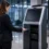 Visitor card recovery system collecting and managing returned visitor credentials in self-service kiosk environment