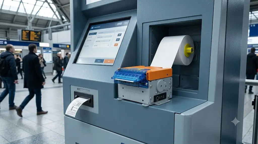 How to choose a kiosk printer for ticket kiosk projects