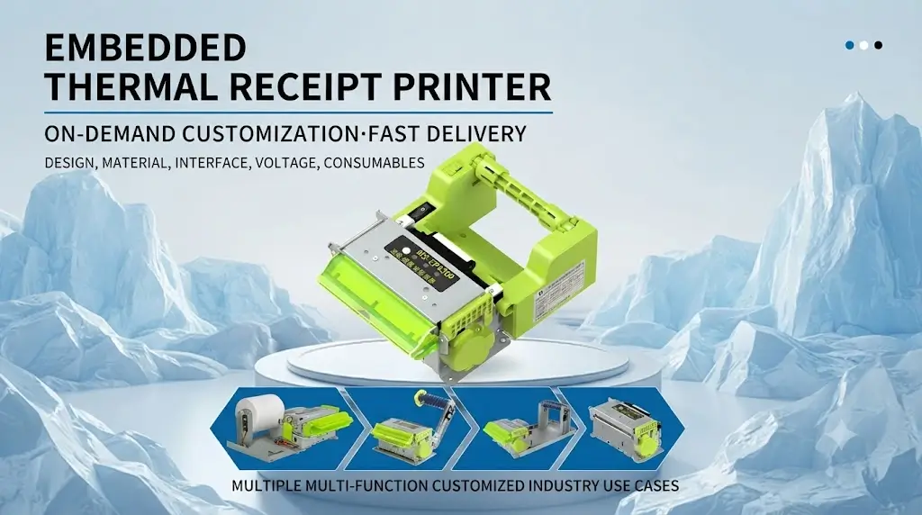 SNR-KP803 Series 80mm Embedded Thermal Kiosk Printer