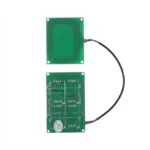 Self-service kiosk with RFID card reader module for user identification