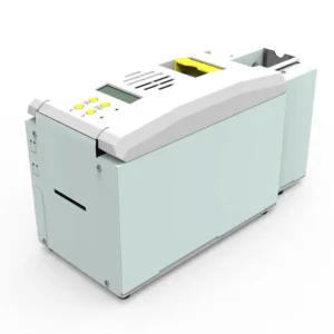 SNR-CP22K self-service kiosk card printer with automatic card feeder, dye-sublimation CR80 card printing